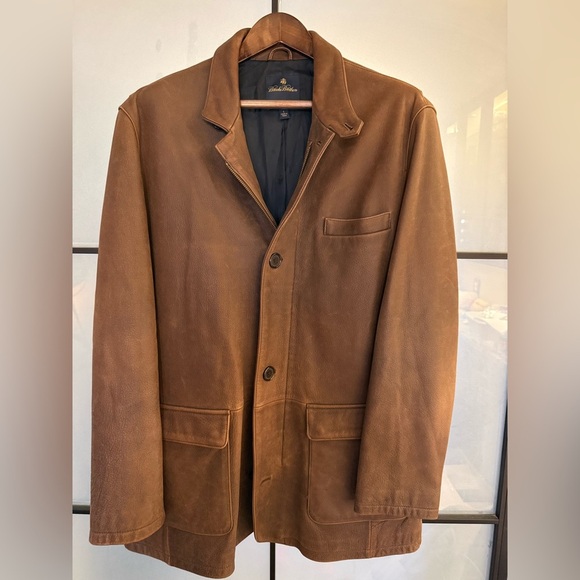 Brooks Brothers Leather Jacket - Picture 1 of 8